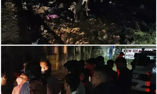 कम्यूनिटी हॉल में आयोजित प्रोग्राम के बाद खाद्य सामग्री के साथ नॉनवेज खुले में डालने से गरमाया माहौल, गौभक्तों ने किया प्रदर्शन