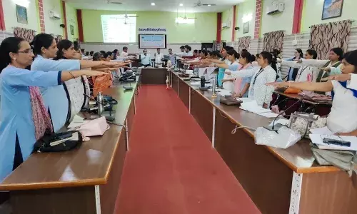 चिकित्सा संस्थानों में व्यापक स्तर पर दिलाई जल सरंक्षण की शपथ