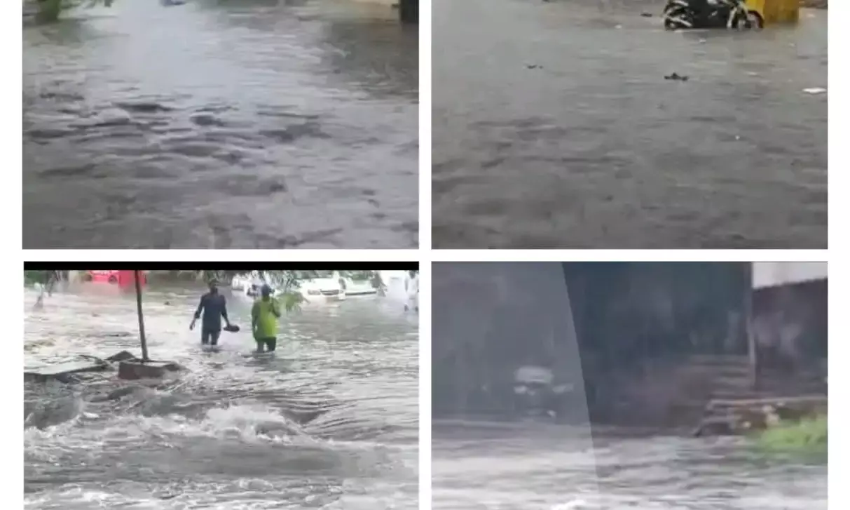 भ्रष्टाचार की धारा में डूब रही शहर की नैया, बारिश खोल देती कुशासन की पोल भ्रष्टाचार की धारा में डूब रही शहर की नैया, बारिश खोल देती कुशासन की पोल