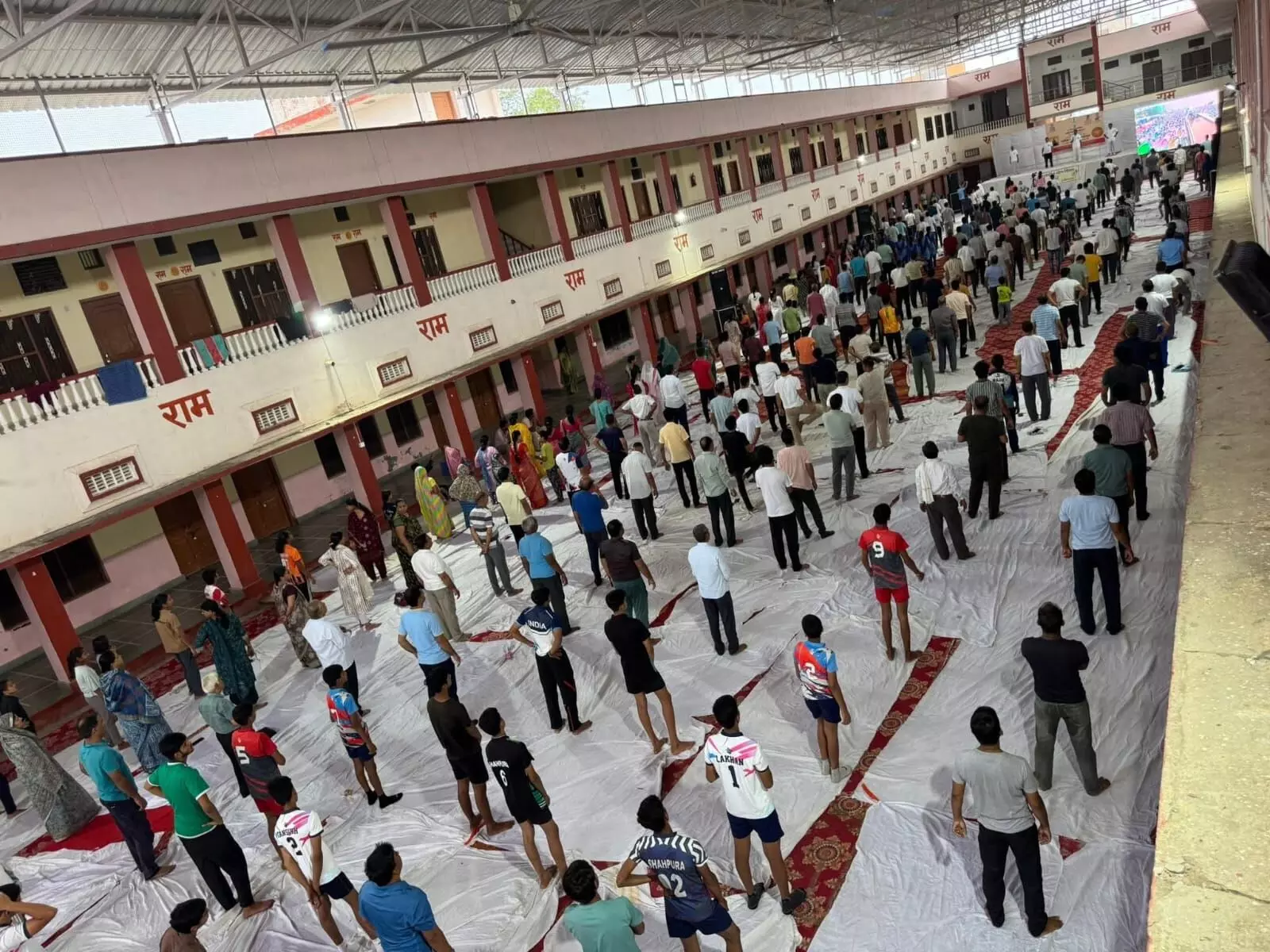 शाहपुरा में 11वां अंतरराष्ट्रीय योग दिवस हर्षोल्लास से मनाया शाहपुरा में 11वां अंतरराष्ट्रीय योग दिवस हर्षोल्लास से मनाया