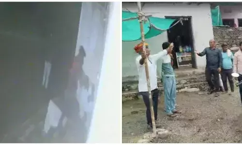 कीढ़ीमाल व सुराज में दो दुकानों पर चोरों ने बोला धावा, सीसी टीवी कैमरे में कैद हुये चोर