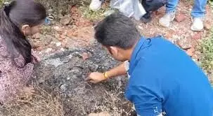 अशोकर नगर से बिल्डिंग का गार्ड पकड़ा गया प्रॉपर्टी ब्रोकर ने जला दिया सोनम का बैग