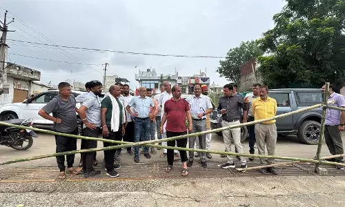 पांडू के नाले की पुलिया की चौड़ाई बढ़वाकर आमजनता को आवागमन में स्थाई राहत प्रदान करवाएंगे: विधायक कोठारी