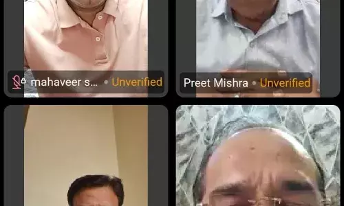 भाजपा प्रदेशाध्यक्ष राठौर ने मीडिया संयोजकों से किया वर्चुअल संवाद