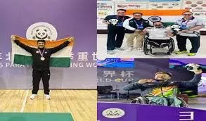 पैरा पावरलिफ्टिंग विश्व कप के पहले दिन भारत ने चार पदक जीते