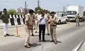 भीलवाड़ा राजसमंद फोरलेन हाईवे पर पहले बाइक चालक  को मारी टक्कर, फिर की गला रेतकर हत्या