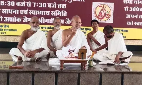 कर्मसत्ता मन के विचारों के आधार पर फल देती है : जैनाचार्य रत्नसेन सूरीश्वर महाराज
