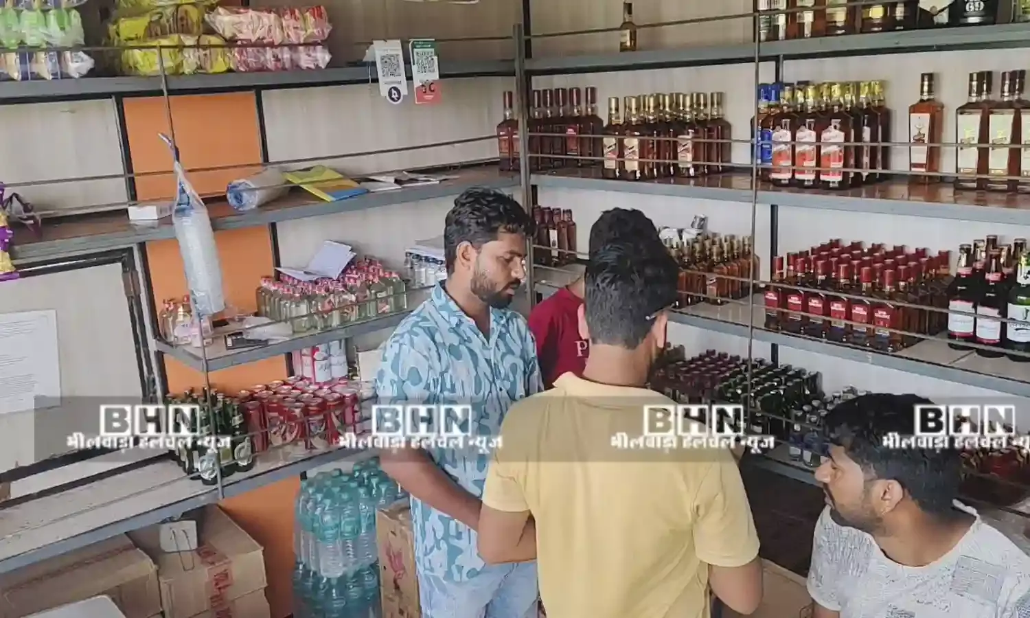 वाइन शॉप पर चोरों ने बोला धावा, खिडक़ी तोडक़र ले गये वाइन व केश, वारदात से दहशत