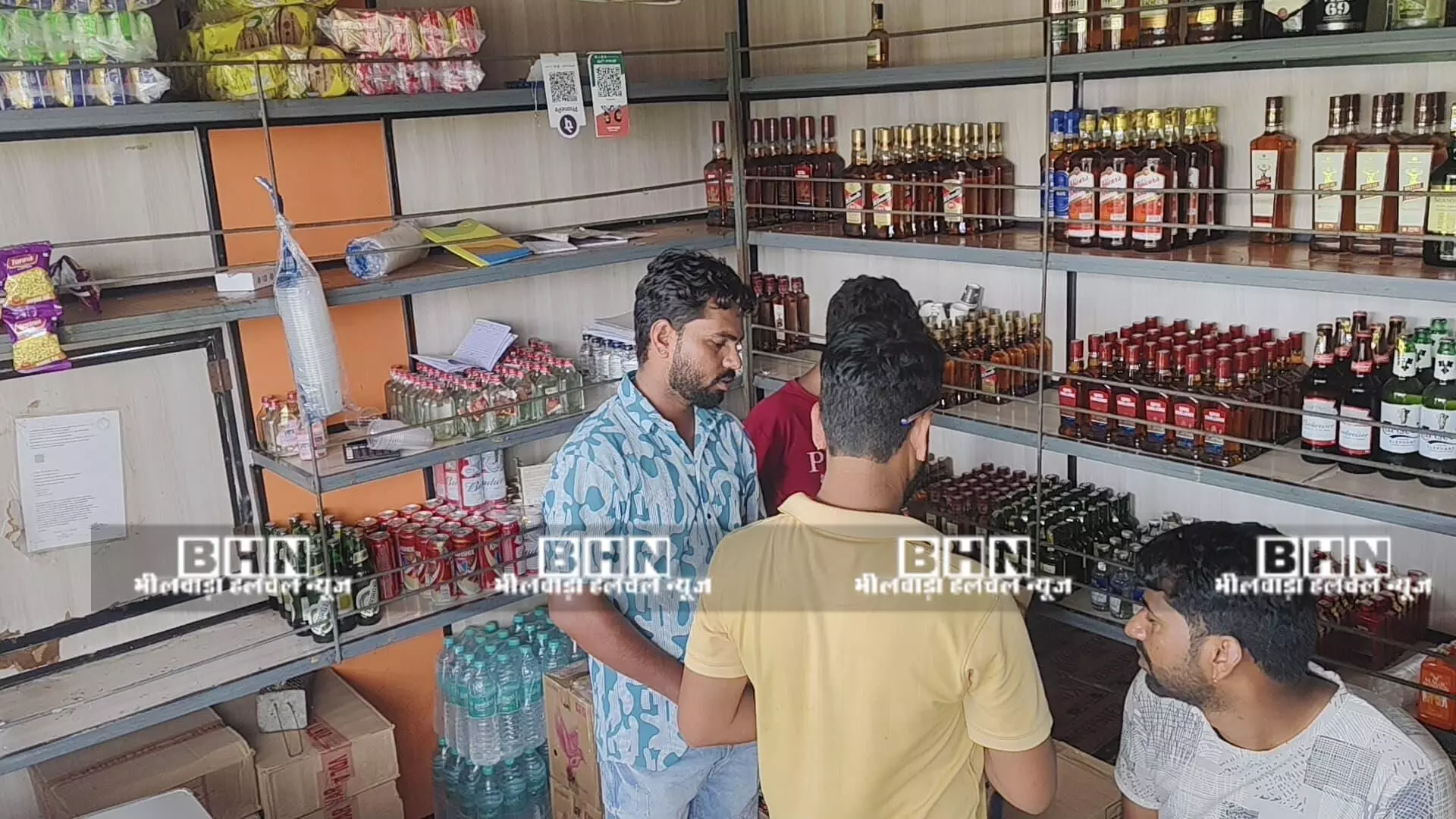 वाइन शॉप पर चोरों ने बोला धावा, खिडक़ी तोडक़र ले गये वाइन व केश, वारदात से दहशत