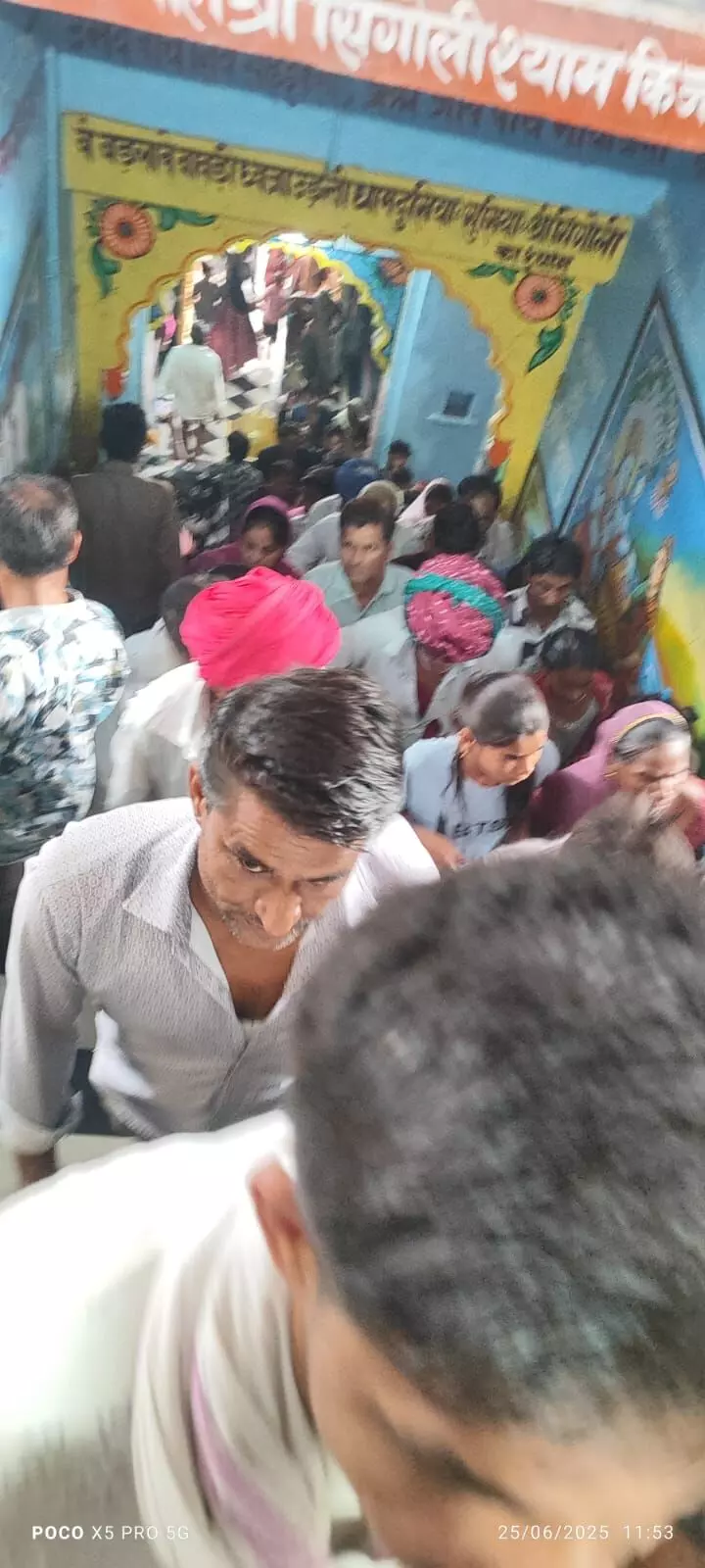 अमावस्या पर उमड़ा सिंगोली श्याम चारभुजा मंदिर पर श्रृद्धा का सेलाब