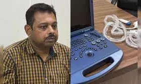 विदेश निर्मित अवैध पोर्टेबल सोनोग्राफी मशीन बेचने वाले गिरोह का पर्दाफाश