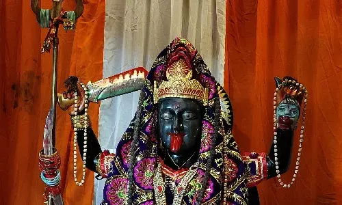 मां काली के दर्शन फिर से शुरू: भीलवाड़ा के मसाणिया भैरवनाथ मंदिर में अम्बुवाची पर्व संपन्न