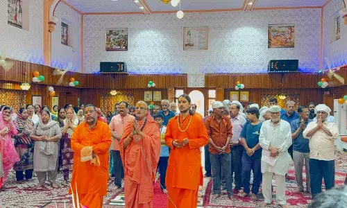 हरिशेवा उदासीन आश्रम में सतगुरु बाबा हरिराम साहब जी की 78वीं वर्सी उत्सव की भक्ति पूर्ण शुरुआत