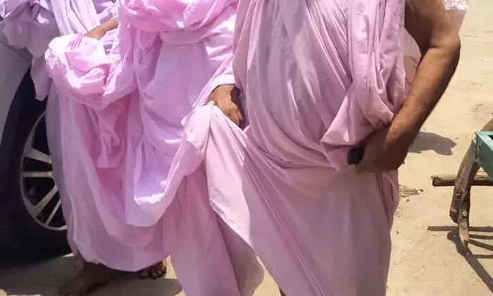 शाहपुरा से गढ़बोर चारभुजा तक यात्रा पर निकले आचार्य जगतगुरु रामदयाल जी महाराज