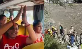 अलकनंदा में समाई बस: बदरीनाथ जाते समय हंसी-खुशी भजन-कीर्तन गा रहे थे यात्री..