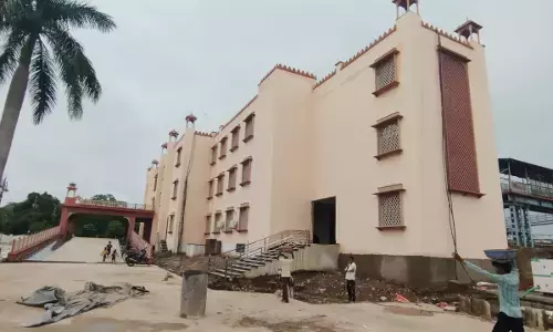 भीलवाडा अमृत स्टेशन बनने की ओर अग्रसर , काम तीव्र गति से जारी