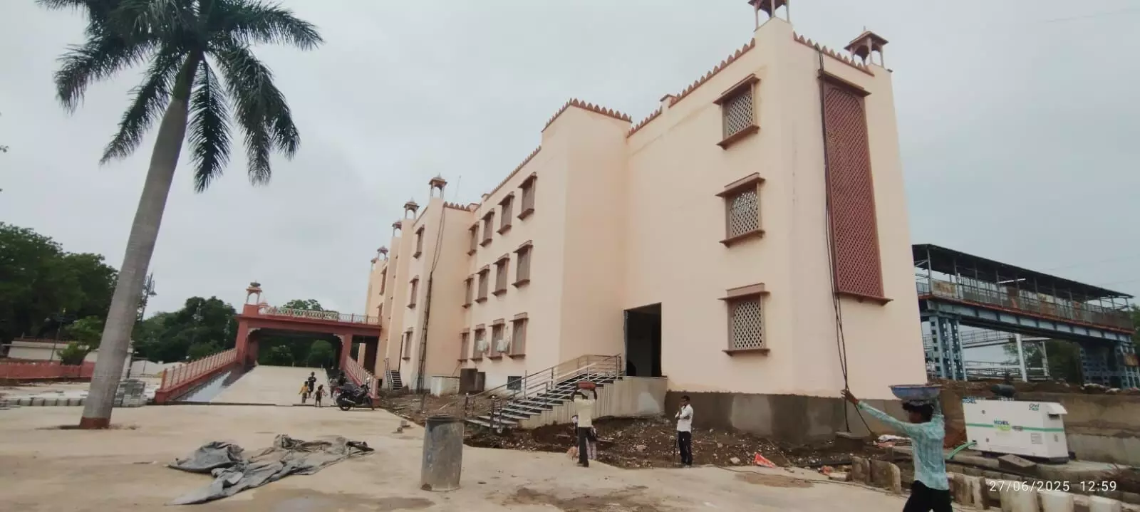 भीलवाडा अमृत स्टेशन बनने की ओर अग्रसर , काम तीव्र गति से जारी