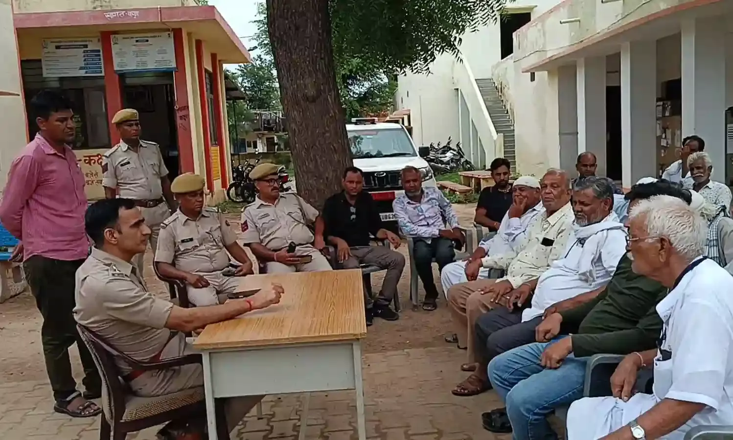 मोहर्रम को लेकर बनेड़ा में सीएलजी मीटिंग का हुआ आयोजन