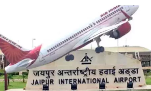 जयपुर हवाईअड्डे पर फिर बम की अफवाह ,मची अफरा-तफरी