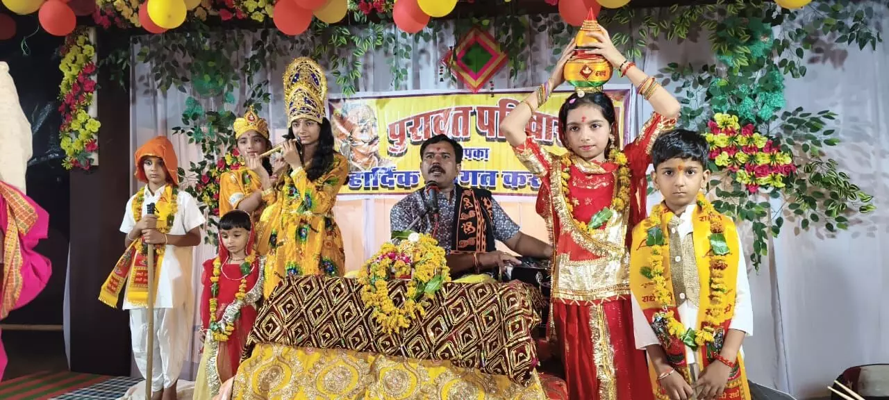 भगवान की कृपा का साक्षात अवतार होता है भक्त भाकलिया गांव में चल रही नानी बाई की कथा भगवान की कृपा का साक्षात अवतार होता है भक्त भाकलिया गांव में चल रही नानी बाई की कथा
