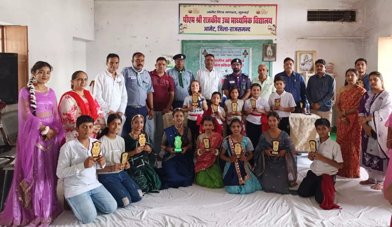 स्काउट गाइड ग्रीष्मकालीन अभिरुचि एवं लघु उद्योग शिविर का समापन