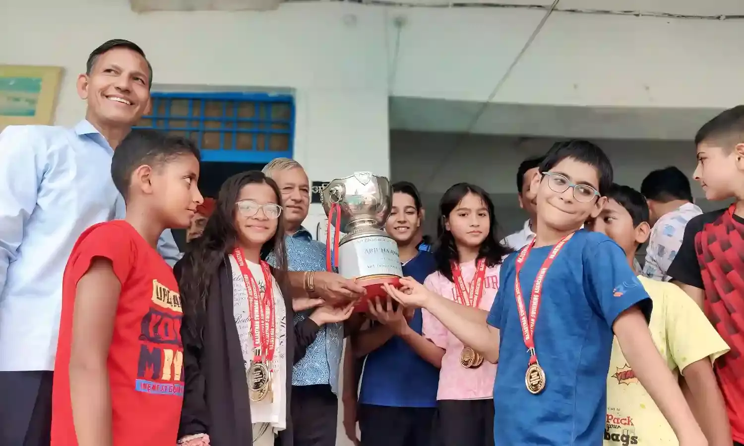 शाहपुरा में सब जूनियर राज्य स्तरीय तैराकी प्रतियोगिता का समापन