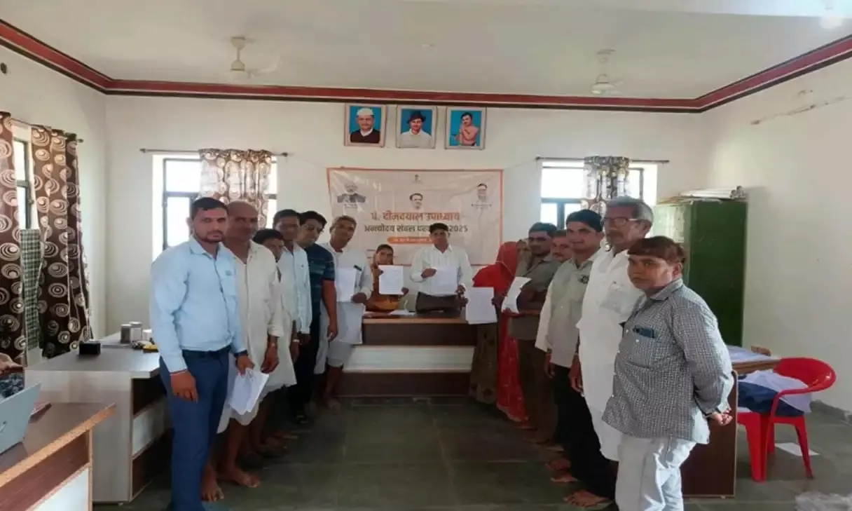 पंडित दीनदयाल उपाध्याय अन्त्योदय संबल पखवाड़ा के तहत बिजयपुर, केलझर एवं अमरपुरा में बहुविभागीय सेवा शिविरों का आयोजन