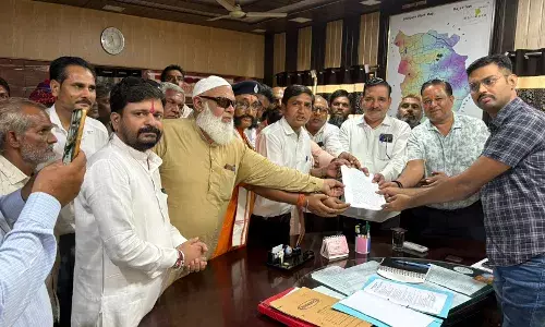 शाहपुरा जिले की बहाली की मांग को लेकर उपखंड अधिकारी को मुख्यमंत्री के नाम दिया स्मरण पत्र