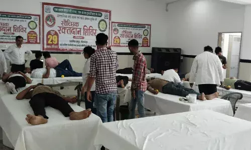 403 यूनिट किया रक्तदान