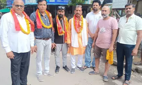 अमर नाथ यात्रा के लिए जत्था रवाना