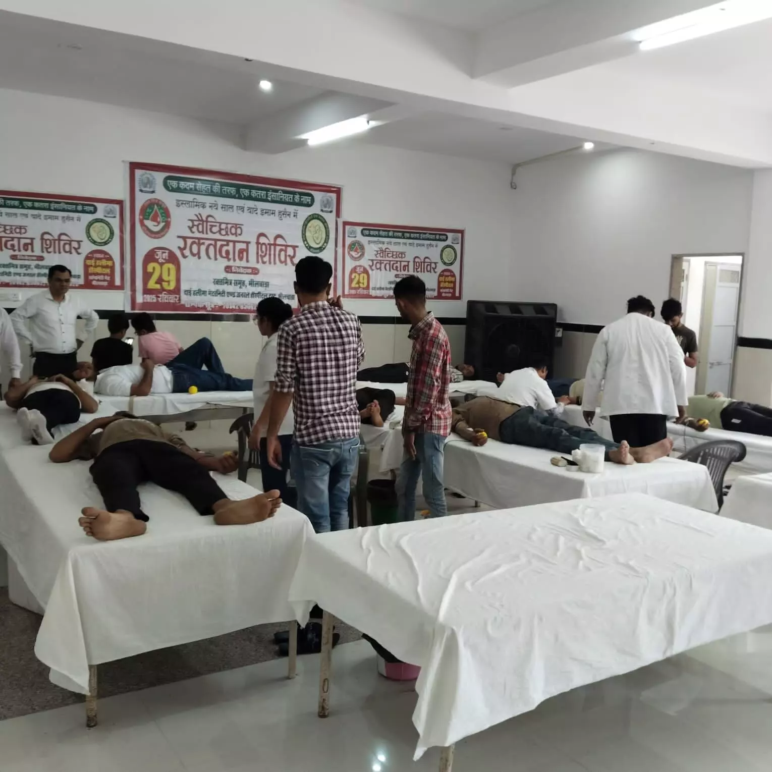 403 यूनिट किया रक्तदान 403 यूनिट किया रक्तदान