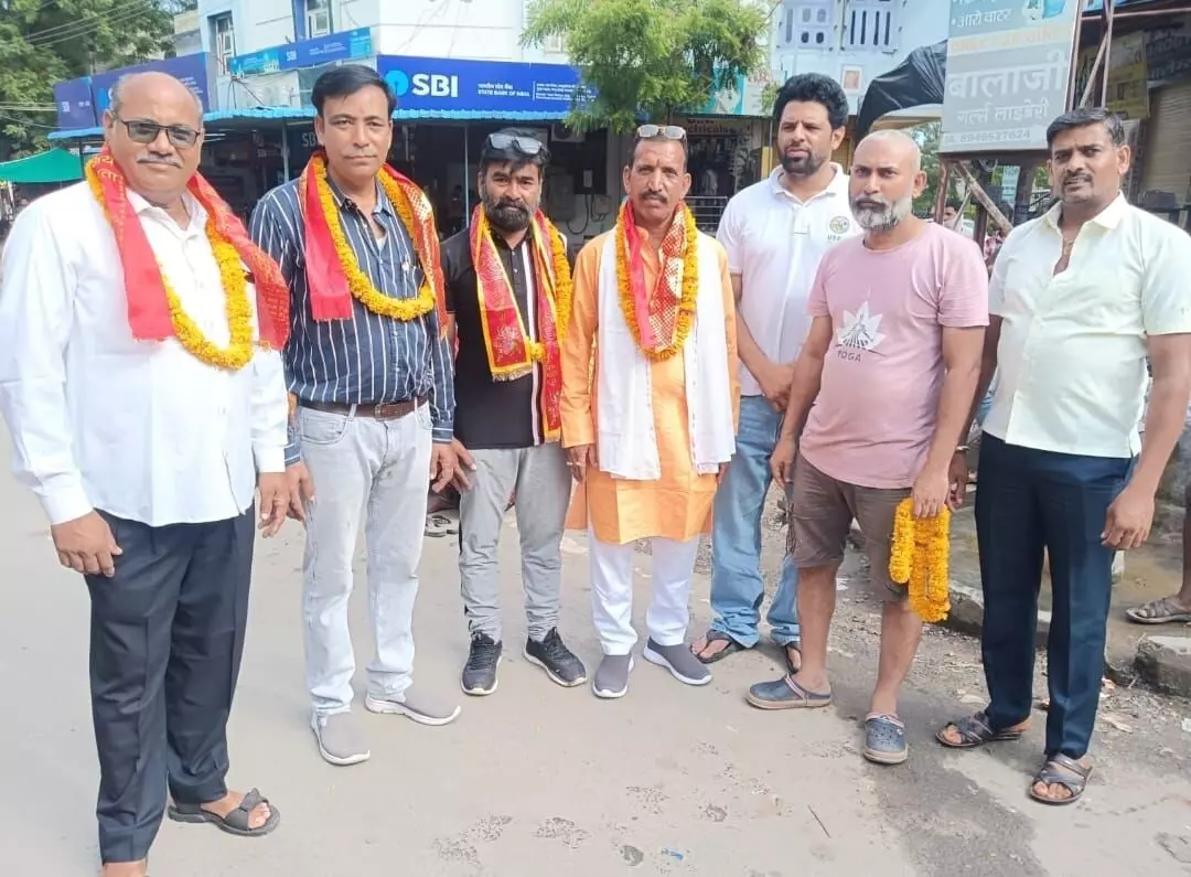 अमर नाथ यात्रा के लिए जत्था रवाना अमर नाथ यात्रा के लिए जत्था रवाना