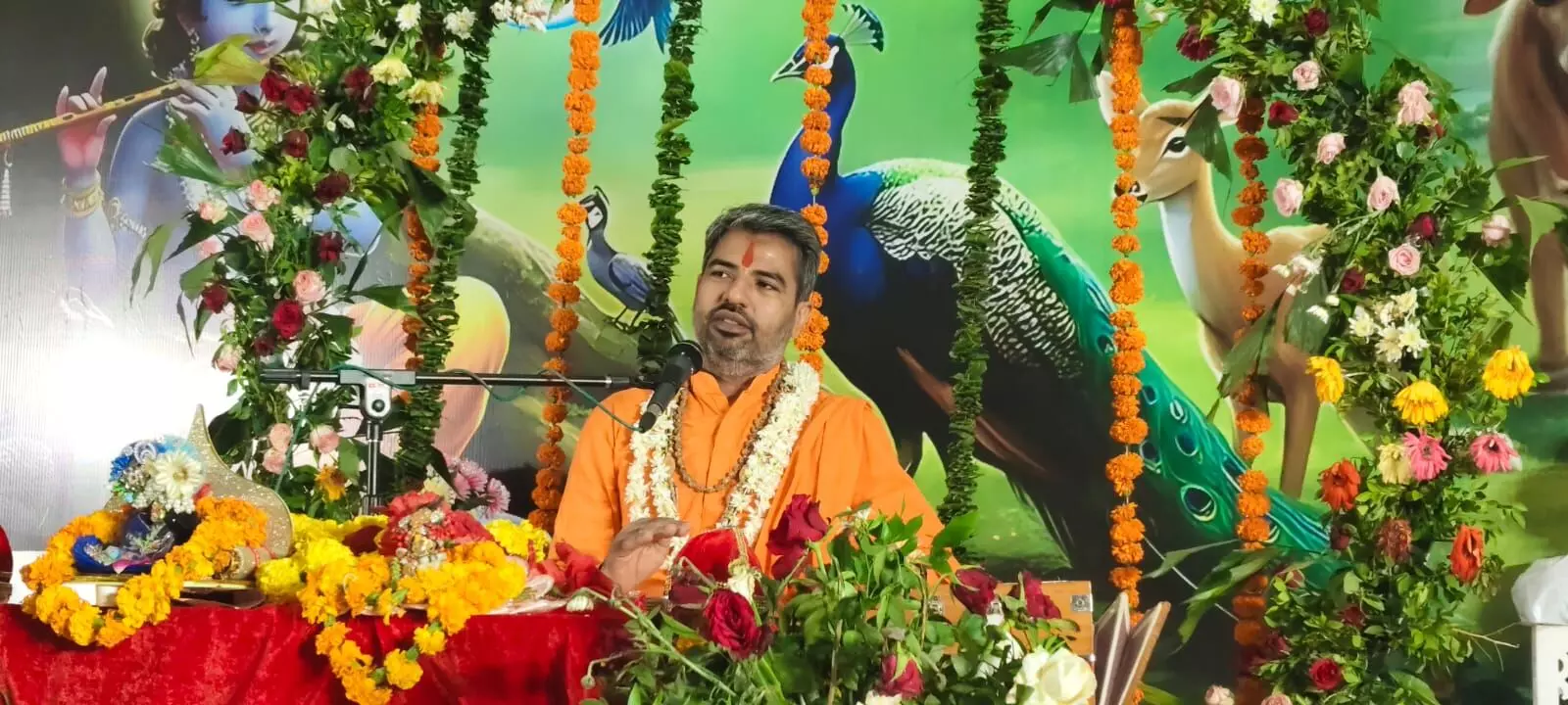 श्रीकृष्ण लीलाओं से हमें धर्म, कर्म, वैराग्य के महत्वपूर्ण सिद्धांतों को समझने में मदद मिलती है: संत अर्जुन राम