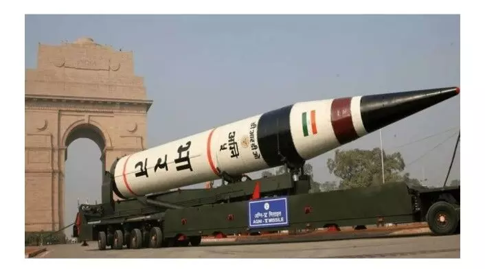 पाताल में भी लक्ष्य को भेदेगा अग्नि-5 मिसाइल पर लगा वारहेड, सटिक हमलों के मामले में अमेरिका का B-2 बॉम्बर भी रह जाएगा पीछे पाताल में भी लक्ष्य को भेदेगा अग्नि-5 मिसाइल पर लगा वारहेड, सटिक हमलों के मामले में अमेरिका का B-2 बॉम्बर भी रह जाएगा पीछे