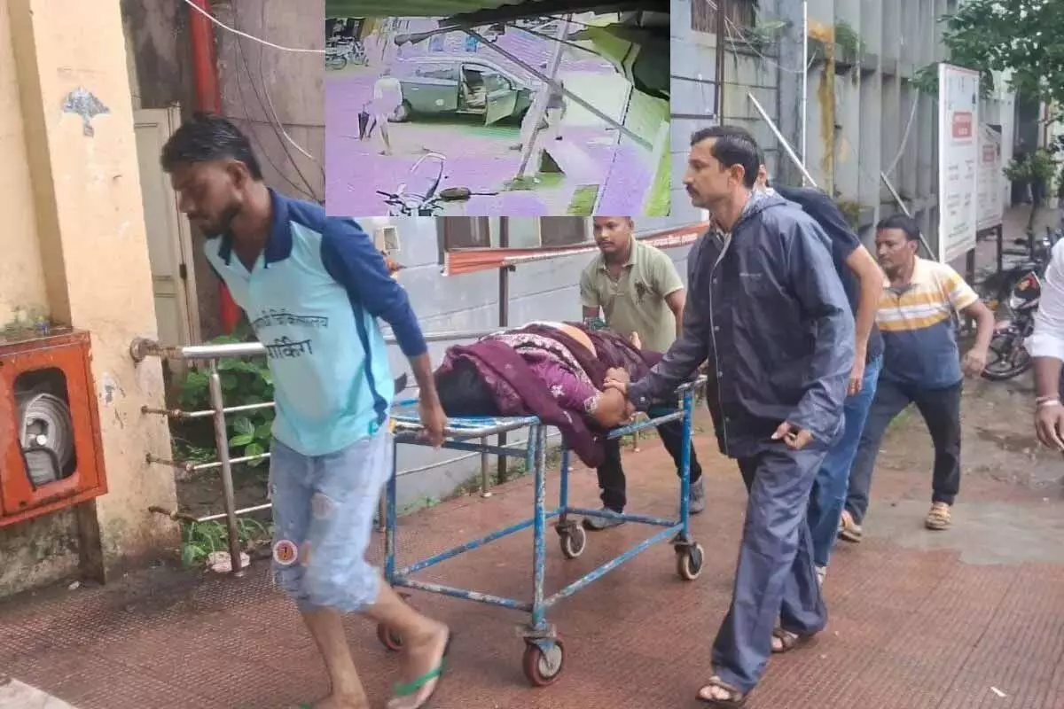 तलवार से हमला कर महिला शिक्षक की दिनदहाड़े हत्या, हमलावर फरार