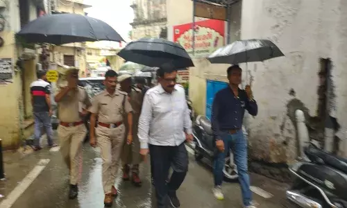 प्रशासन एवं पुलिस की संयुक्त टीम ने किया रूट मार्च