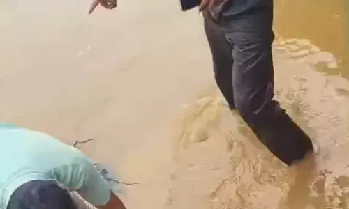 तेज बहाव में बह गया किसान, डूबने से मौत