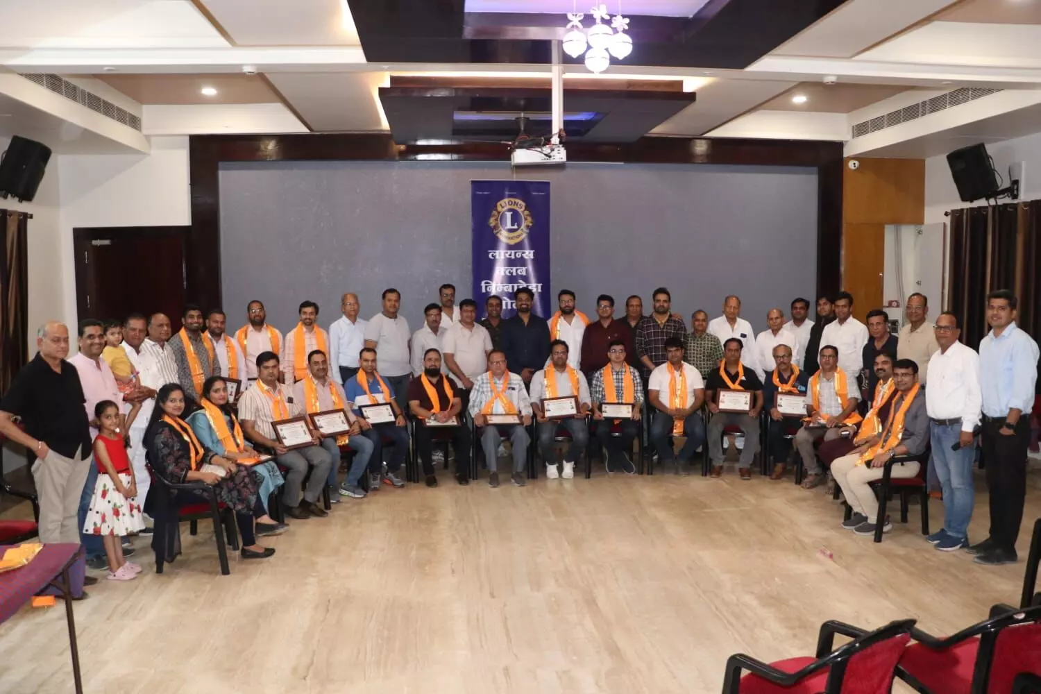 लायंस क्लब निंबाहेड़ा गोल्ड ने किया डॉक्टर एवं सीए डे पर सम्मान