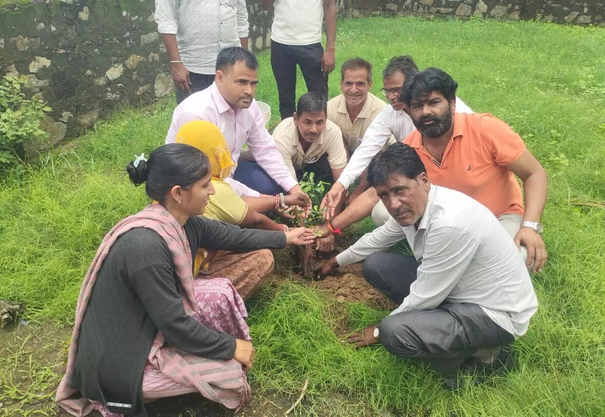 सांगरिया में शिविर का हुआ आयोजन
