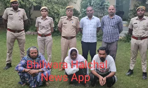 रोडवेज बस में डोडा-चूरा के साथ पंजाब का युवक व दो महिलायें पकड़ी गई