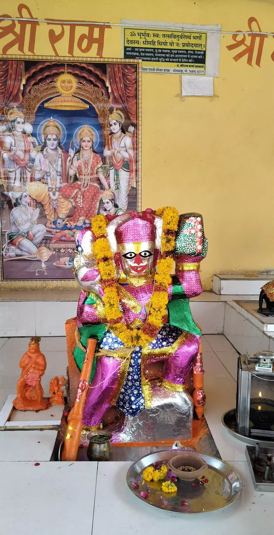 श्री कामधेनु बालाजी मंदिर मे भगवान जगन्नाथ के 6 जुलाई क़ो लगेगा महाप्रसाद का भोग