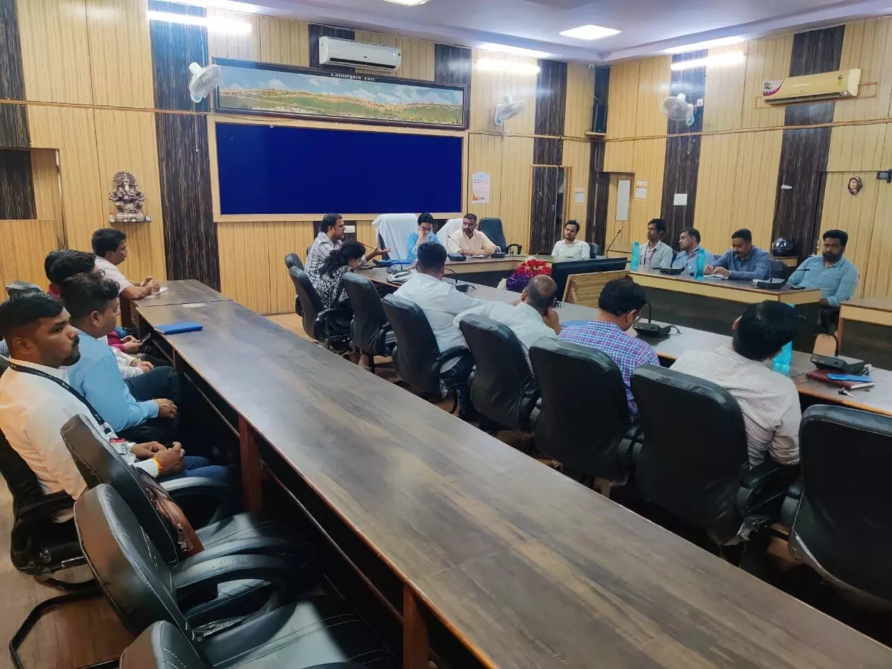 चित्तौड़गढ़ की  ग्राम पंचायतों पर संतृप्ति अभियान के अंतर्गत शिविरों का आयोजन