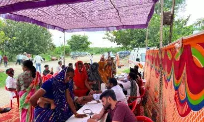 जब तक मनुष्य स्वस्थ्य नहीं होगा तब तक समाज और राष्ट्र का विकास नहीं होगा - सी पी जोशी