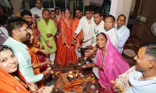 श्रीमद् भागवत कथा का हवन यज्ञ में पूर्णाहुति के साथ हुआ समापन