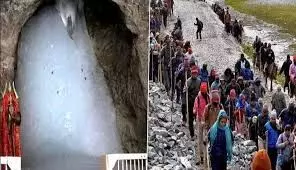 बाबा बर्फानी के दर्शन के लिए तीर्थयात्रियों का चौथा जत्था जम्मू से हुआ रवाना बाबा बर्फानी के दर्शन के लिए तीर्थयात्रियों का चौथा जत्था जम्मू से हुआ रवाना