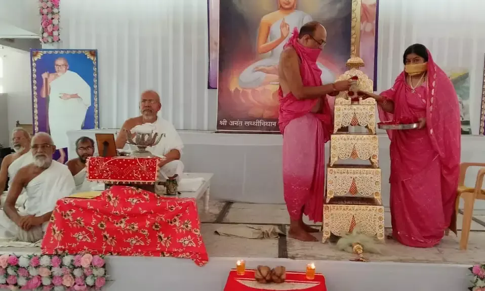 गौतम स्वामी का नाम भी महामंत्र स्वरूप है : जैनाचार्य रत्नसेन गौतम स्वामी का नाम भी महामंत्र स्वरूप है : जैनाचार्य रत्नसेन