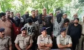 90 लाख का सोना लूटने के मामले में 10 आरोपी गिरफ्तार