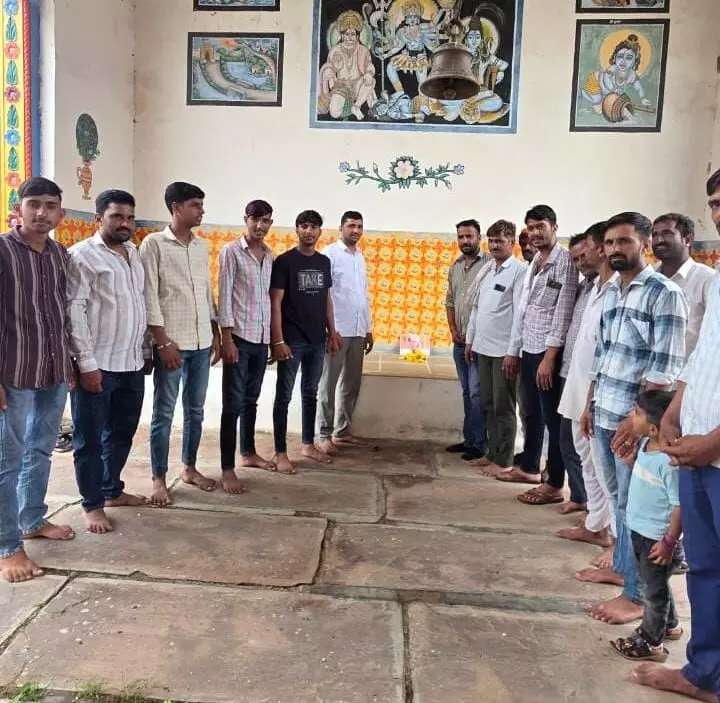 कोटड़ी में श्यामा प्रसाद मुखर्जी की जयंती मनाई कोटड़ी में श्यामा प्रसाद मुखर्जी की जयंती मनाई