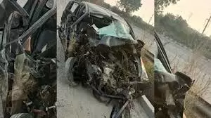 बारां में तेज रफ्तार कार पिकअप से टकराई,UP के 4 लोगों की मौत बारां में तेज रफ्तार कार पिकअप से टकराई,UP के 4 लोगों की मौत