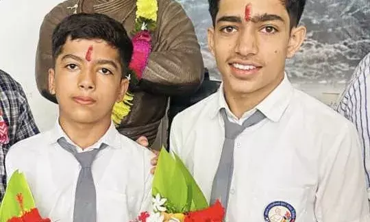बनेड़ा मॉडल स्कूल के दो छात्रों ने मारी बाजी, एनएमएमएस स्कॉलरशिप में चयन